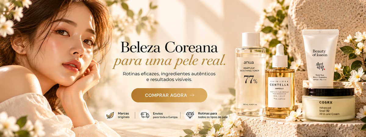 Descobre a cosmética coreana Gold K-Beauty